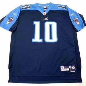 Tennessee Titans Vince Young Reebok Jersey Men 2XL